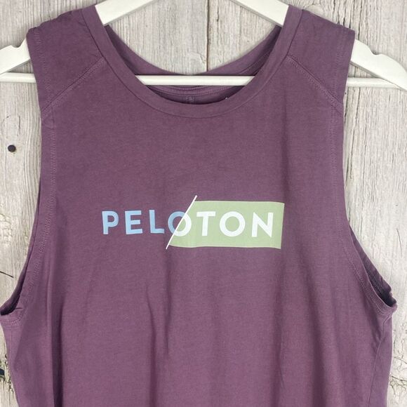 Peloton Graphic Sleeveless Tank Size Large 98 - Picture 3 of 7